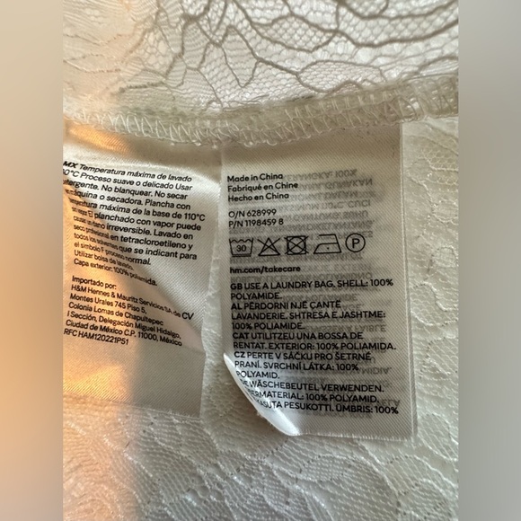 H&M Sheer Lace Crop Top - Picture 6 of 6